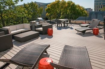 Rooftop deck